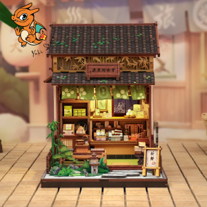 MINIATURE HOUSE - DIY- Kanmi-Dokoro Kurihara - 227pc + Eclairage LED