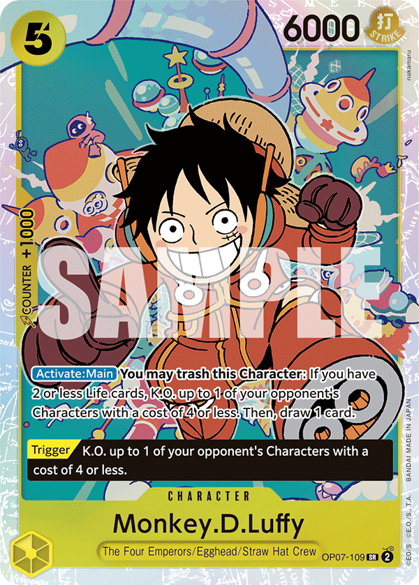 Monkey D. Luffy - 500 Years into the Future - 109/151