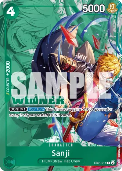 Sanji - Unnumbered Promos - EB01-014