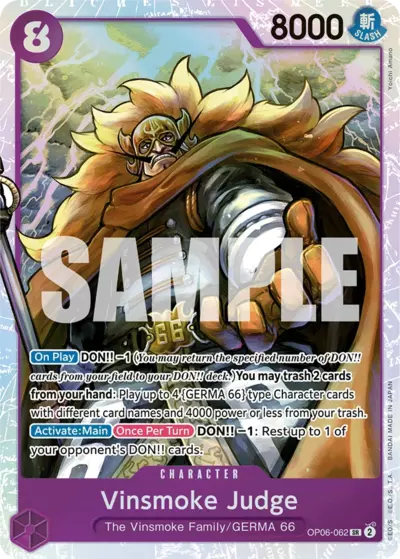 Vinsmoke Judge - Wings of the Captain - 062/151