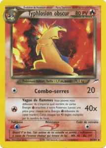 Typhlosion obscur - Neo Destiny - 010/105