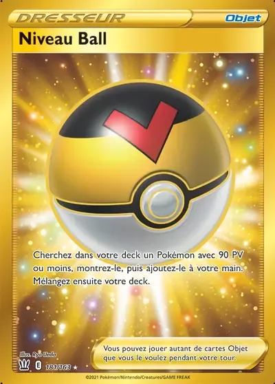 Niveau Ball - Styles de Combat - 181/163
