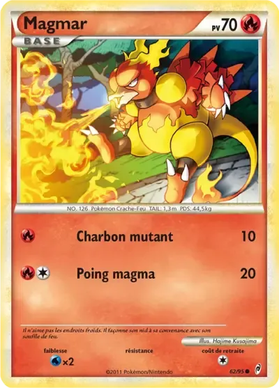 Magmar - L'appel des légendes - 062/095