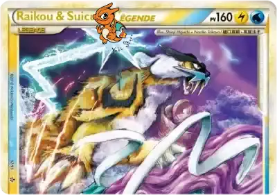 Raikou & Suicune LÉGENDE - Déchaînement - 092/095