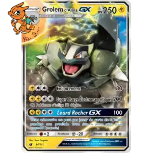 Alolan Golem GX - Invasion Carmin - 034/111