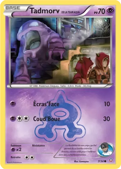 Team Aqua's Grimer - Double Danger - 007/034