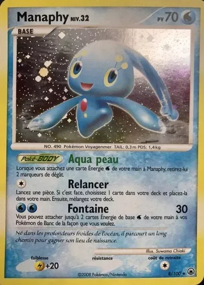 Manaphy Lv.32 - Aube Majestueuse - 008/100