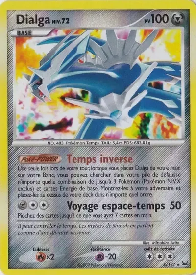 Dialga Lv.72 - Platine - 005/127