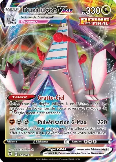 Duralugon VMAX - Évolution Céleste - 123/203