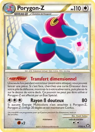 Porygon -Z - Triomphe - 007/102