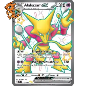 Alakazam ex - Destinées de Paldea - 215/091