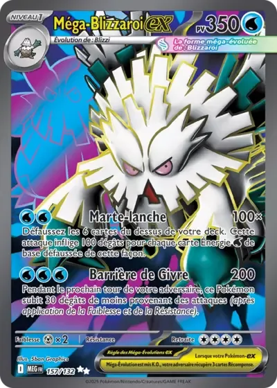 Mega Blizzaroi ex - Mega Evolution - 157/132
