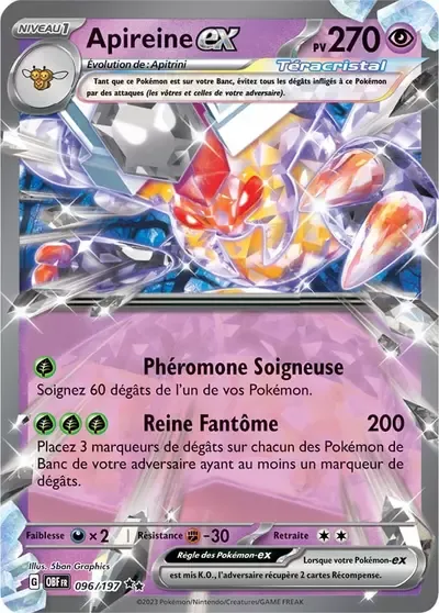 Apireine ex - Flammes Obsidiennes - 096/197