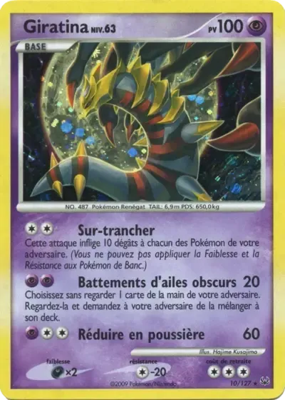Giratina Lv.63 - Platine - 010/127