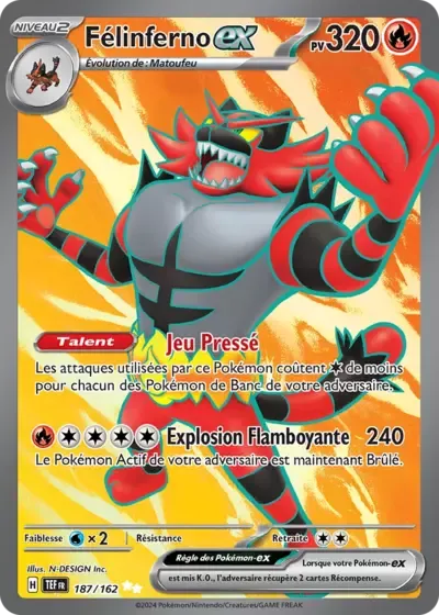 Félinferno ex - Forces Temporelles - 187/162