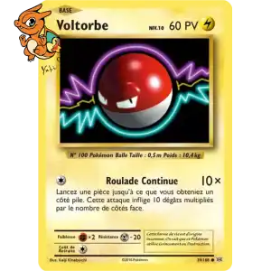 Voltorbe - XY Évolutions - 039/108