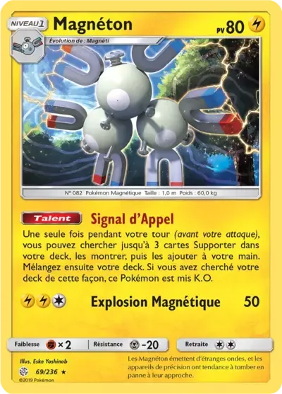 Magnéton - Éclipse Cosmique - 069/236