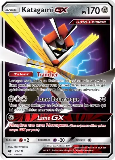 Katagami GX - Invasion Carmin - 070/111