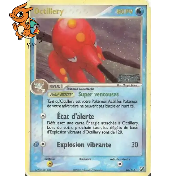 Ex Octillery Octillery - Forces Cachées - 010/115 - Yukistore