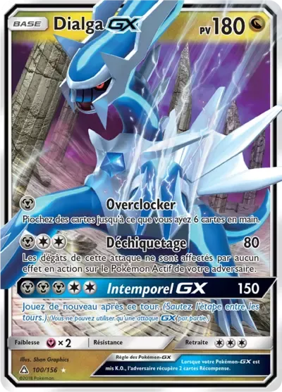 Dialga GX - Ultra-Prisme - 100/156