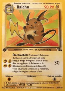 Raichu - Fossile - 029/062