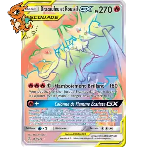 Dracaufeu & Braixen GX - Éclipse Cosmique - 251/236
