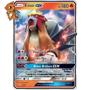 Entei GX - Légendes Brillantes - 010/073