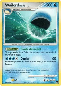 Wailord Lv.43 - Duels au Sommet - 030/106