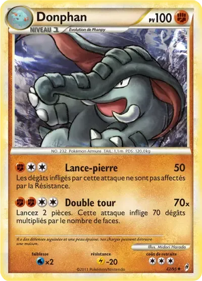 Donphan - L'appel des légendes - 042/095