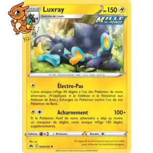 Luxray - Zénith Suprême - 043/159