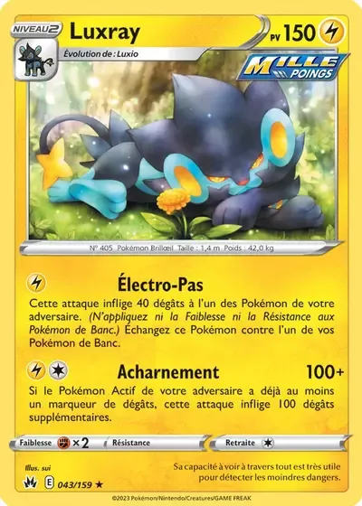 Luxray - Zénith Suprême - 043/159