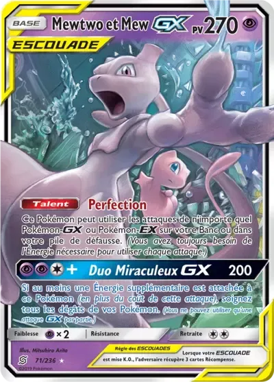 Mewtwo & Mew GX - Harmonie des Esprits - 071/236
