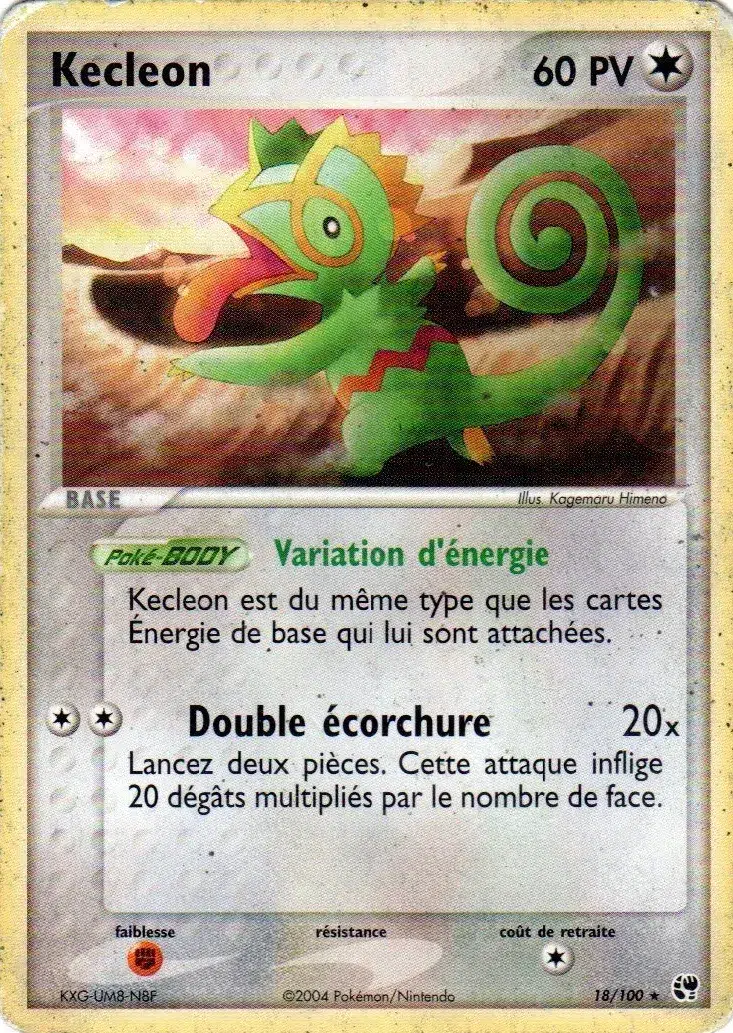 Kecleon - Tempête de Sable - 018/100