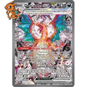 Dracaufeu ex - Flammes Obsidiennes - 223/197