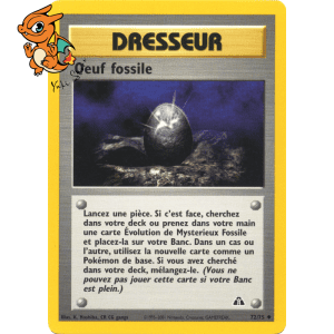 Oeuf fossile - Neo Discovery - 072/075