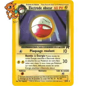 Électrode obscur - Team Rocket - 034/082