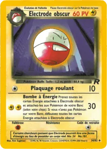 Électrode obscur - Team Rocket - 034/082