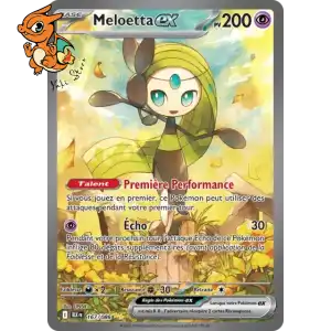 Meloetta ex - Foudre Noire - 167/086