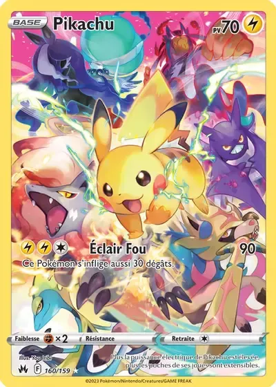 Pikachu - Zénith Suprême - 160/159