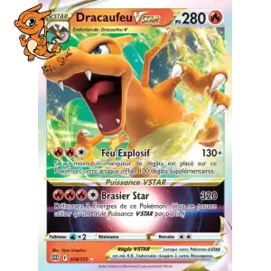 Dracaufeu VSTAR - Stars Étincelantes - 018/172