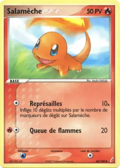 Salamèche - Gardiens de Cristal - 048/100