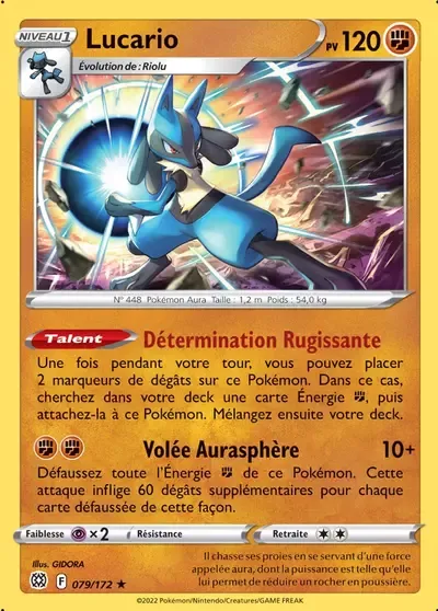 Lucario - Stars Étincelantes - 079/172