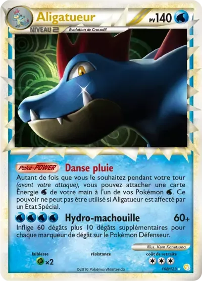 Aligatueur - HeartGold & SoulSilver - 108/123