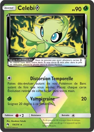 Celebi ◇ - Tonnerre Perdu - 019/214