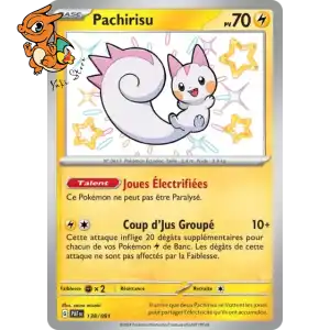 Pachirisu - Destinées de Paldea - 138/091