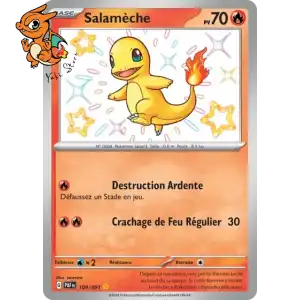 Salamèche - Destinées de Paldea - 109/091