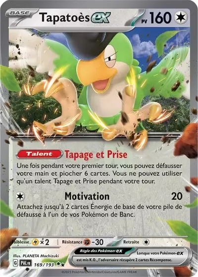 Tapatoès ex - Évolutions à Paldéa - 169/193