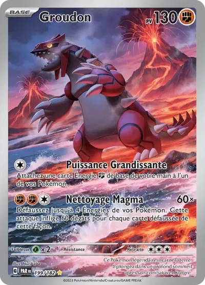 Groudon - Faille Paradoxe - 199/182