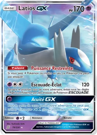 Latios GX - Harmonie des Esprits - 078/236
