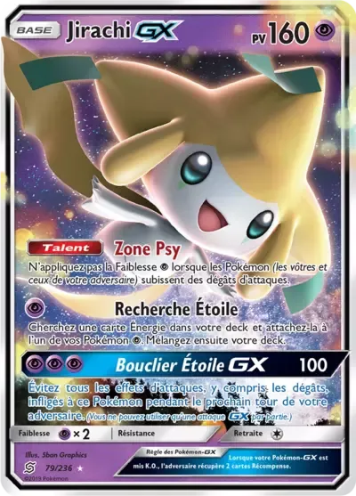 Jirachi GX - Harmonie des Esprits - 079/236